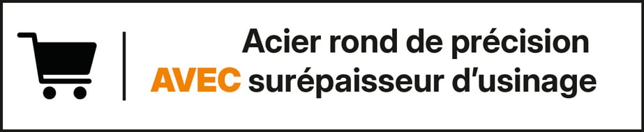 Acier rond de précision avec surépaisseur d’usinage