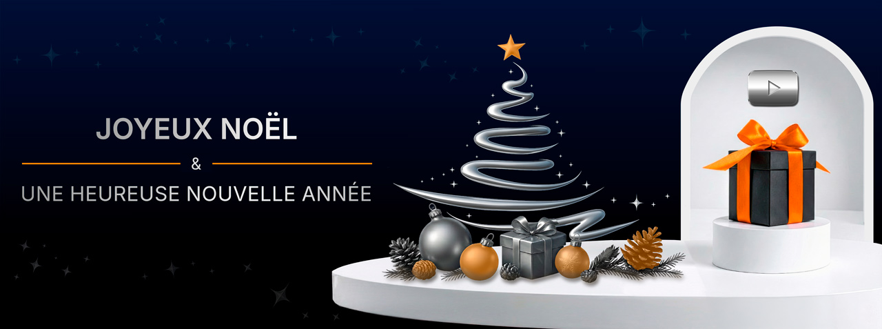 JOYEUX NOËL & UNE HEUREUSE NOUVELLE ANNÉE